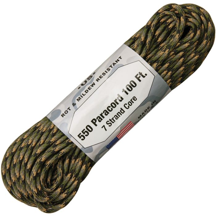 Atwood Parachute Cord Forest Camo