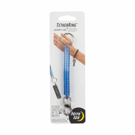 Nite ize TetherRing Security Coil (Blue)