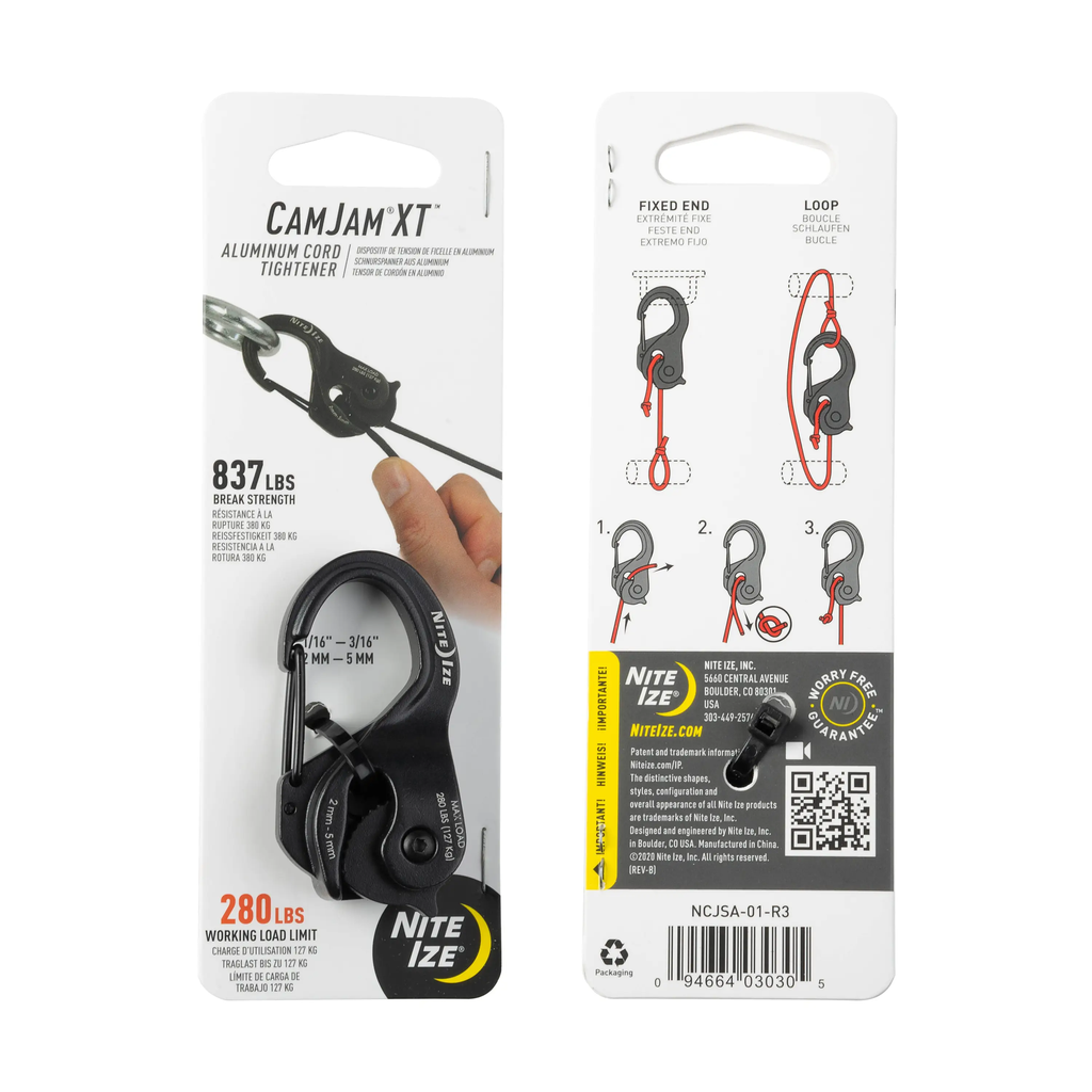 Nite Ize CamJam® XT™ Aluminum Cord Tightener