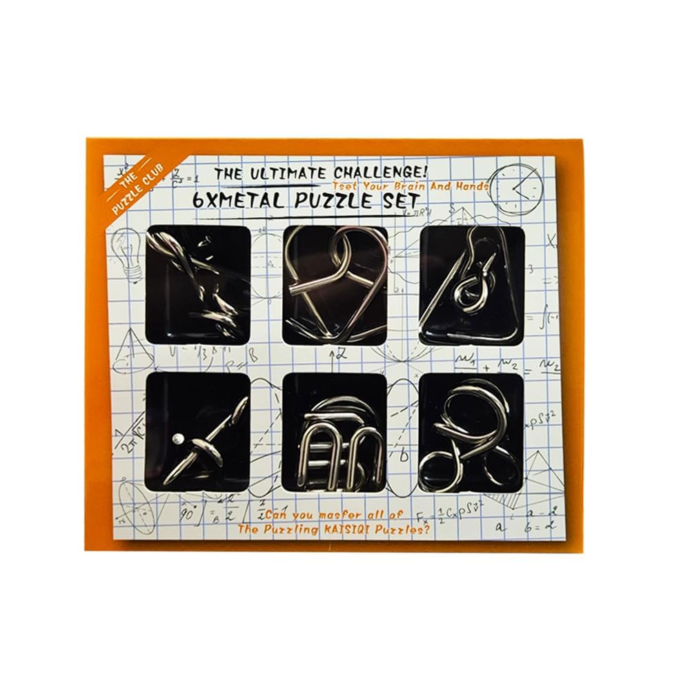 BRAIN PUZZLE - ORANGE SET