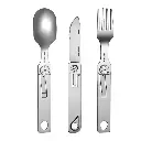 Roxon 3 in 1 Camping Utensil Set 