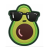 Tsno Avocado icon  with black  sunglasses PVC  Patch