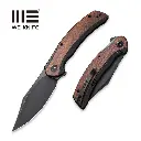 WE KNIFE Snick Flipper Knife Titanium & Wood Handle