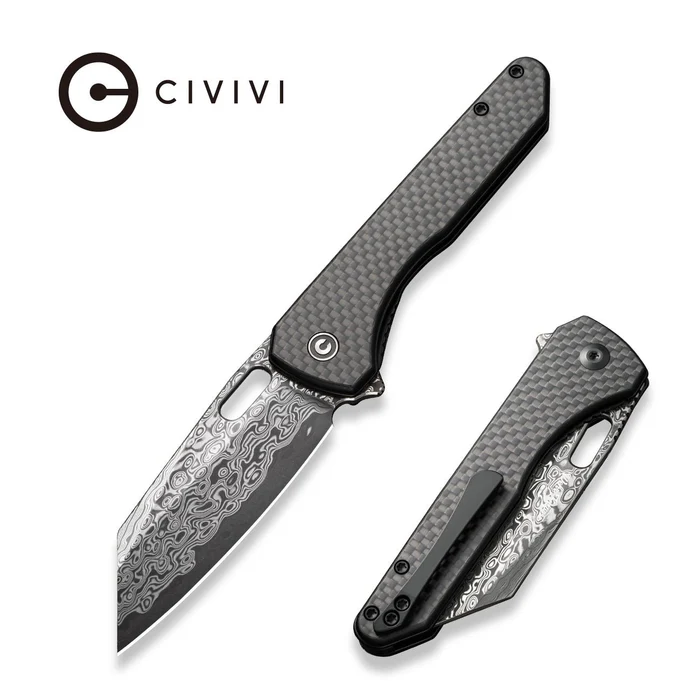 CIVIVI Nugz Flipper & Thumb Hole Knife Carbon Fiber & G10 Handle