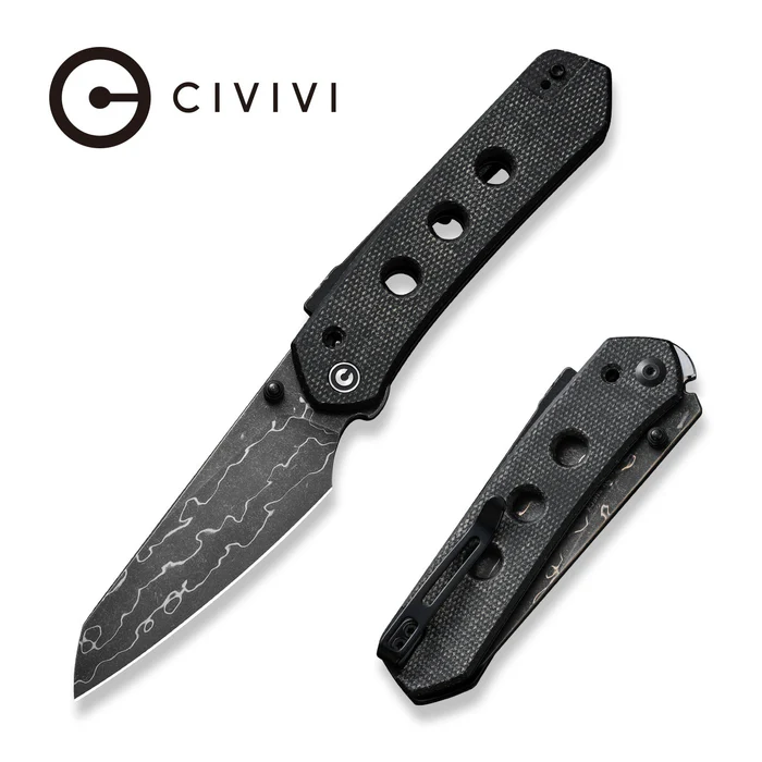 CIVIVI Vision FG Thumb Stud & Superlock Knife Micarta Handle