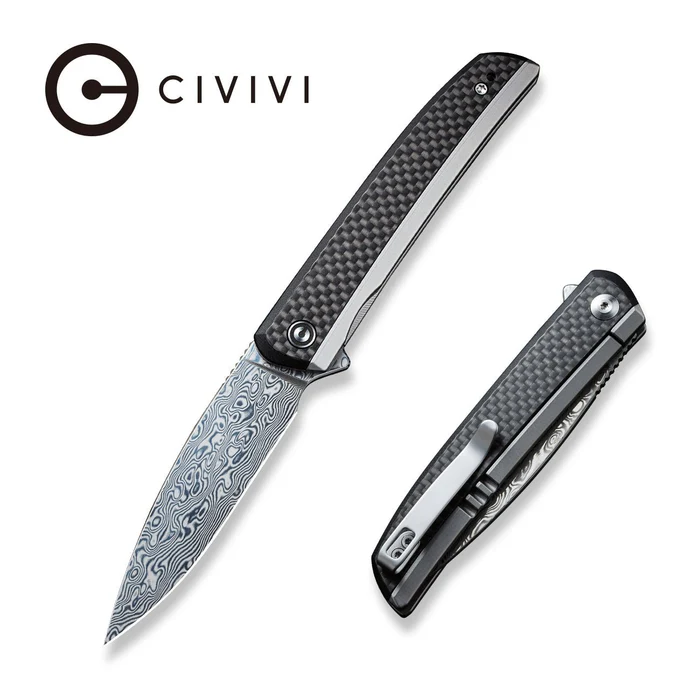 CIVIVI Savant Flipper Knife Stainless Steel & G10 & Carbon Fiber Handle