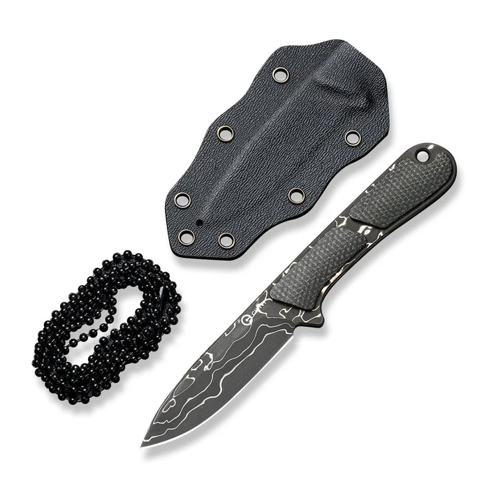 CIVIVI Mini Elementum Fixed Blade Knife Micarta Handle