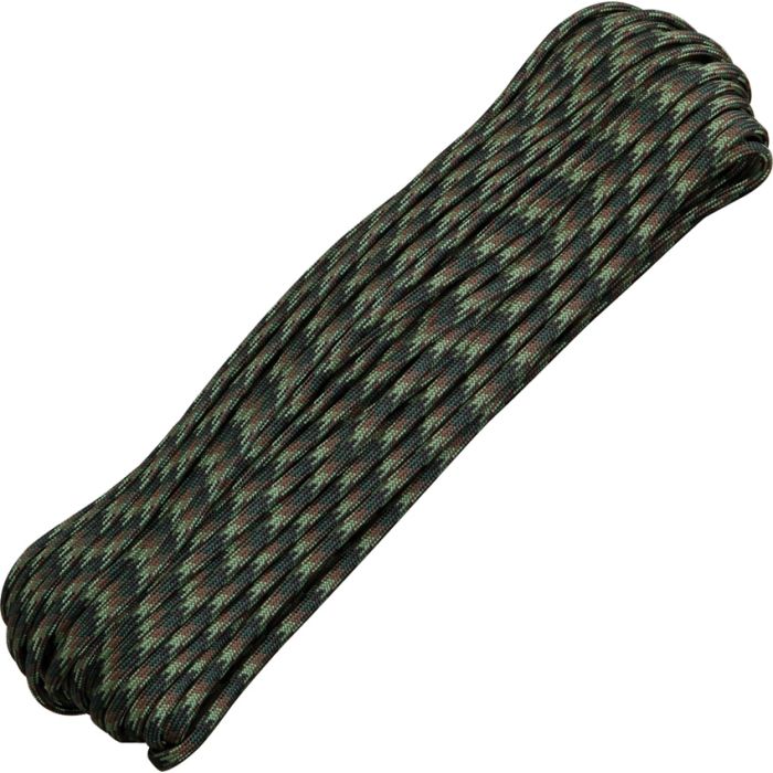 Atwood Parachute Cord Woodland Camo 