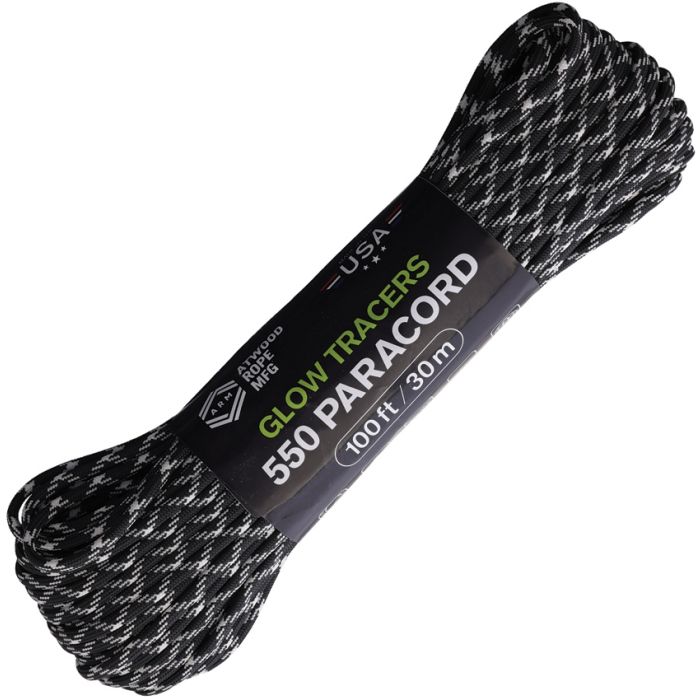 Atwood 550 Paracord Glow Tracer 