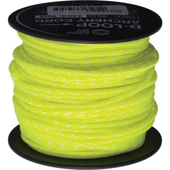 Atwood D-Loop Cord Neon Yellow Glow