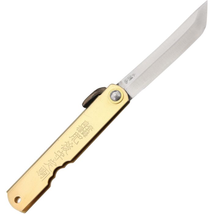 Higonokami Folder Brass 