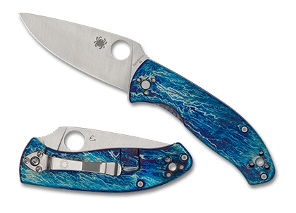 Spyderco TENACIOUS R.I.L. DISARRAY FINISH D2 