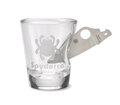 Spyderco BenShot Shot Glass with Ladybug 3 Blade 