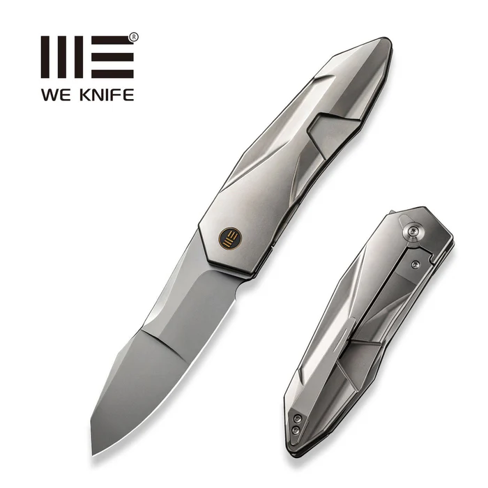 WE KNIFE Solid Bead Blasted Integral Handle