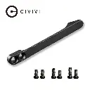 CIVIVI Titanium Pocket Clip with 6PCS Titanium screws all black