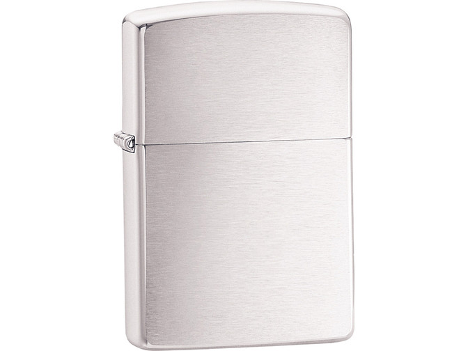 Zippo Brushed Chrome Lighter 