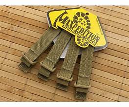 Maxpedition 3" TacTie Attachment Strap Pkg of 4 Khaki
