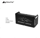 Shine trip Camping windshield set Black