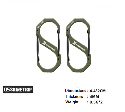 Shine trip tactical S buckle Small - Green