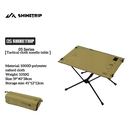 Shine trip Tactical Folding Cloth Table - Sand
