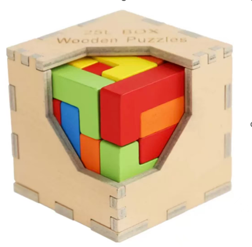 BRAIN PUZZLE Wood 7716-17