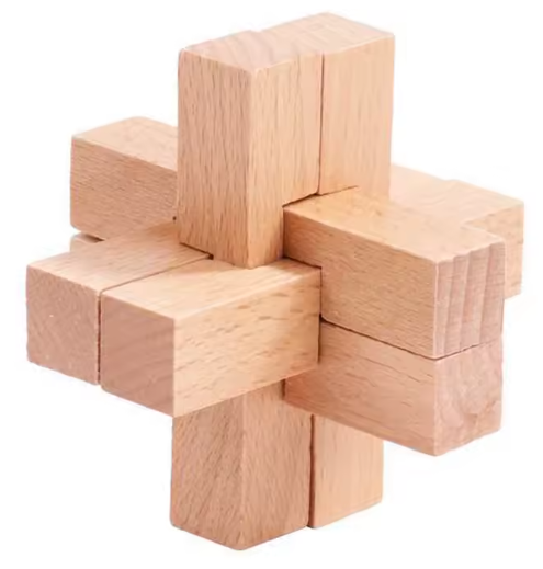 BRAIN PUZZLE Wood 7716-3