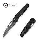 CIVIVI Guile Micarta - Damascus 