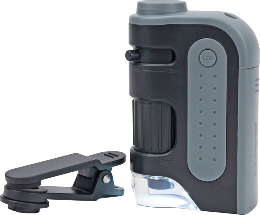 Carson Optics MicroBrite Pocket Microscope 60-120X