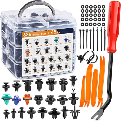 [Rnles 680Pcs Car Plastic] Rnles 680Pcs Car Plastic