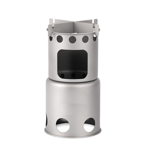 [MATST05] Titanium Camping Wood Stove