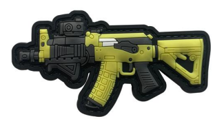 [GUN-ZDHD] Tsno 3D GUN PVC PATCH