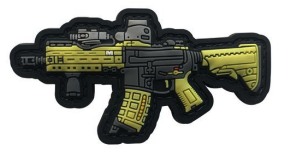 [Patch-GUN-DJH] Tsno 3D GUN PVC PATCH