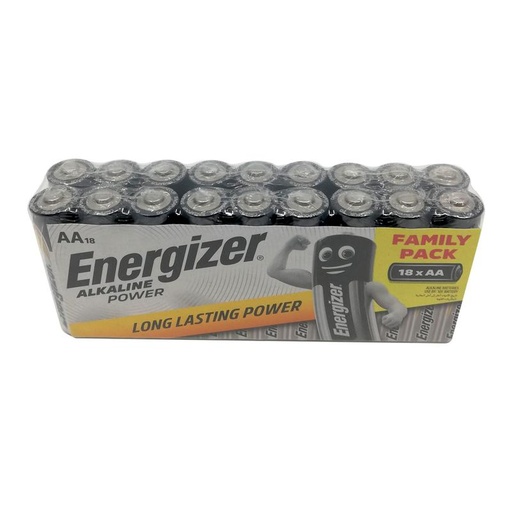[8888021205749] Energizer AA Alkaline sinfle use small batteris 18 pieces