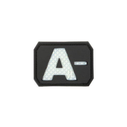 [846909013174] Maxpedition A- NEG BLOOD TYPE PATCH SWAT GLOW