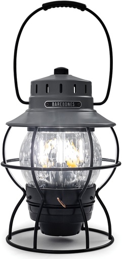 [BARE282] Barebones Living Railroad Lantern Slate Gray