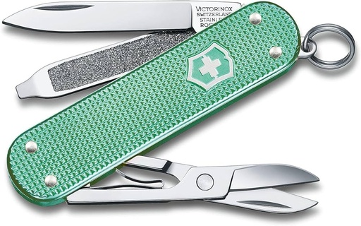 [0.6221.221G] Victorinox Classic Alox Minty Mint