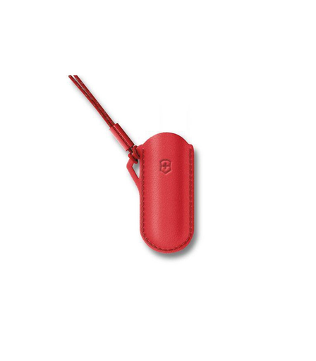 [4.0670] Victorinox Leather Pouch - Red