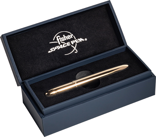 [FP840049] Fisher Space Pen Gold Titanium Bullet Space Pen