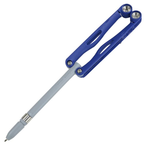 [YCN102] Spyderco BaliYo Wing Flip Pen - Dark Blue and Gray