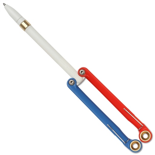 [YUS100] Spyderco BaliYo Flip Pen - Heavy-Duty, Red/White/Blue
