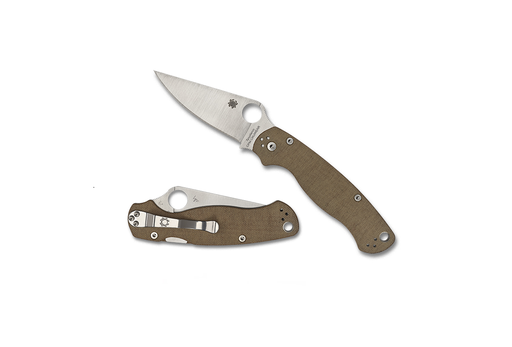 [C81MPCW2] Spyderco PARA MILITARY 2 CPM CRU-WEAR MICARTA