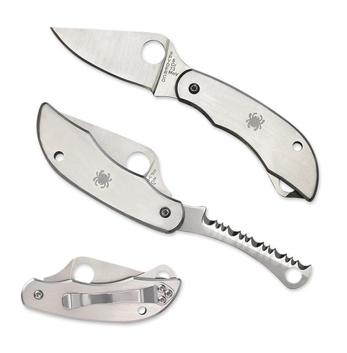 [C176] Spyderco CLIPITOOL PLAIN/ SERRATED