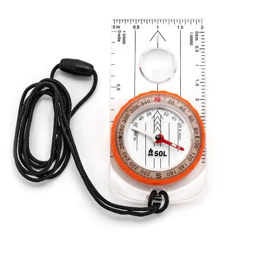 [0140-0028] SOL Deluxe Map Compass