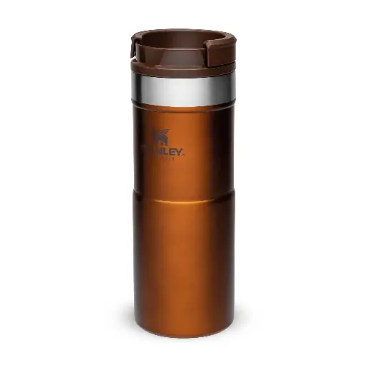 [10-09855-010] Stanley CLA Neverleak Travel Mug 355ml/12oz Maple