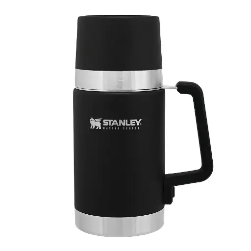 [10-02894-011] Stanley Thermos food Stanley Master Foundry Black 0,7 l
