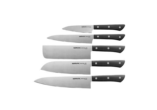 [SHR-0250B] Samura Harakiri Kitchen Knife Set SHR-0250B