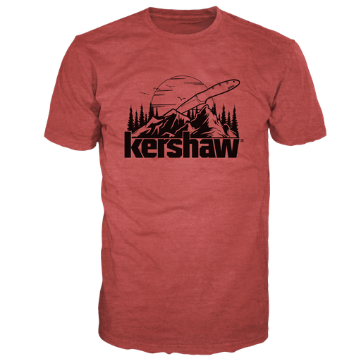 [SHIRTKERHILLS] Kershaw T-SHIRT - MOUNTAIN SUNSET XXL
