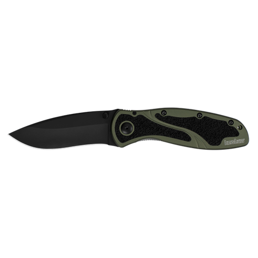 [1670OLBLK] Kershaw BLUR - OLIVE, BLACK