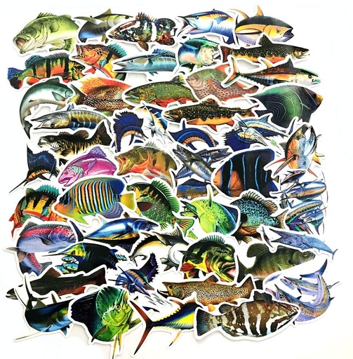 [0310872] Fish Stickers