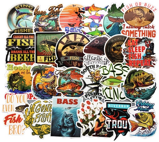[0310869] Fish Stickers